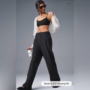 ALO Yoga High Waist Pursuit Trouser Black